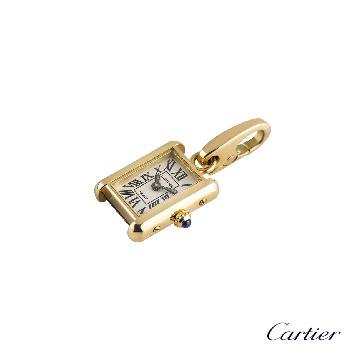 cartier 18k charm